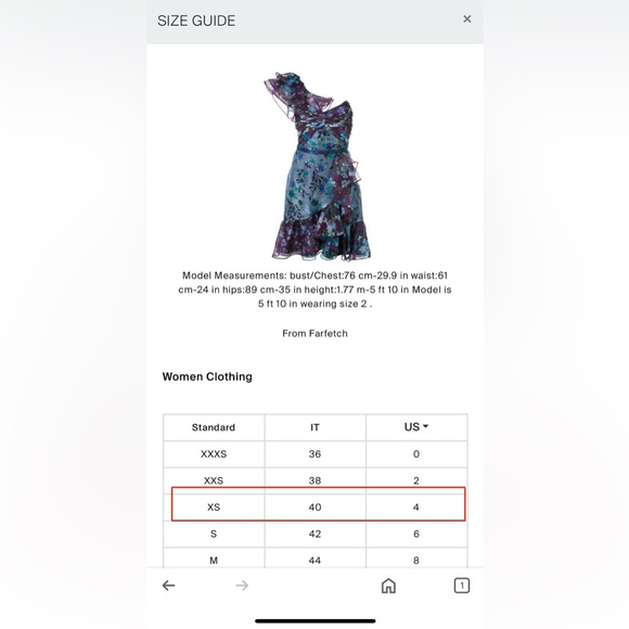 Marchesa Notte One Shoulder Colorblock Cocktail Dress In Blue - Picture 11 of 14